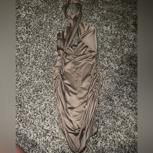 CrissCross Halter Bodycon Dress